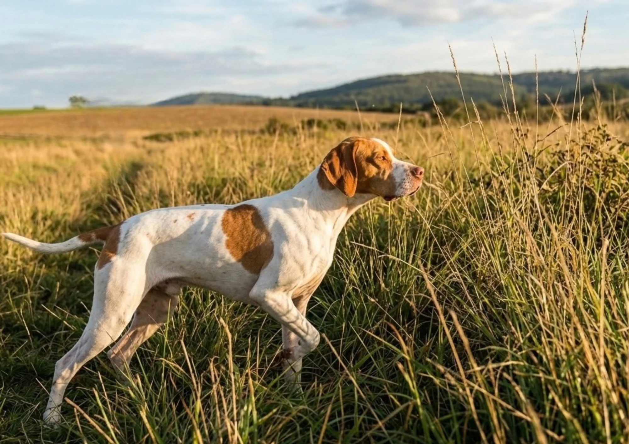 Chien de race Braque Saint-Germain